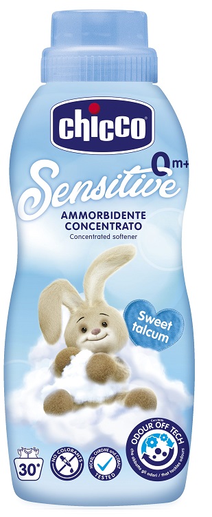 CHICCO SENSITIVE 0M+ AMMORBIDENTE CONCENTRATO SWEET TALCUM 750 ML - Farmacia Artemisia di Montecuollo Dott. Angelo snc