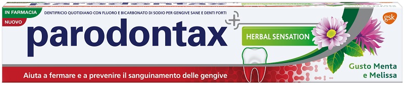 DENTIFRICIO PARODONTAX HERBAL SENSATION 75 ML - Farmacia Artemisia di Montecuollo Dott. Angelo snc