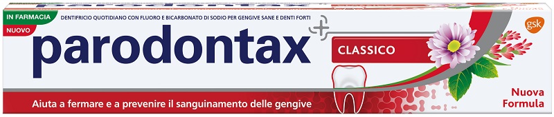 DENTIFRICIO PARODONTAX HERBAL CLASSIC 75 ML - Farmacia Artemisia di Montecuollo Dott. Angelo snc