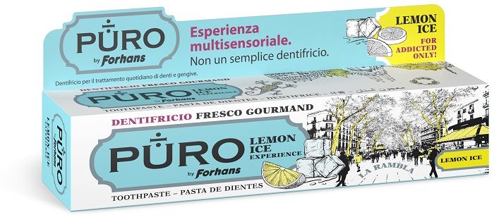 PURO DENTIFRICIO FORHANS LEMON ICE 75 ML - Farmacia Artemisia di Montecuollo Dott. Angelo snc