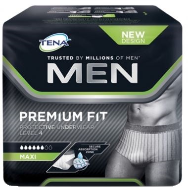 MUTANDINA ASSORBENTE MASCHILE TENA MEN PREMIUM FIT LIVELLO 4 S/M 10 PEZZI - Farmacia Artemisia di Montecuollo Dott. Angelo snc