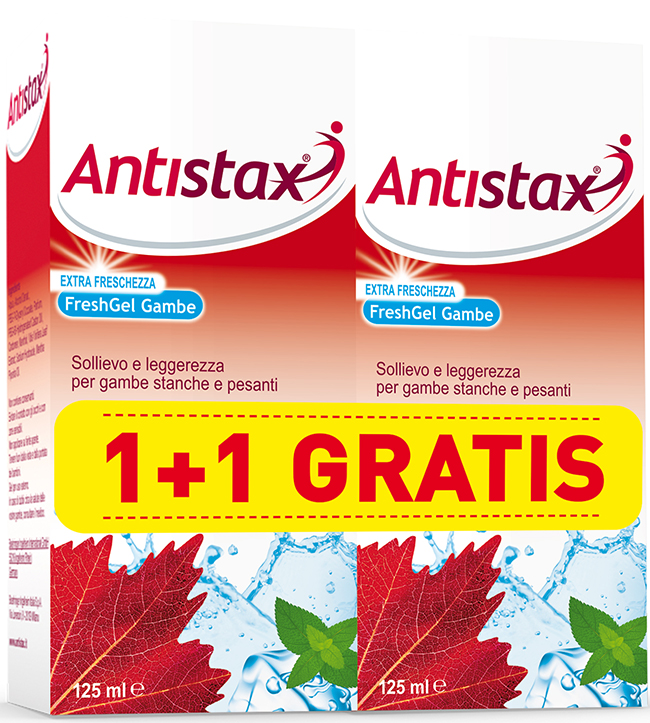 ANTISTAX FRESH GEL 125 ML 1+1 PROMO - Farmacia Artemisia di Montecuollo Dott. Angelo snc