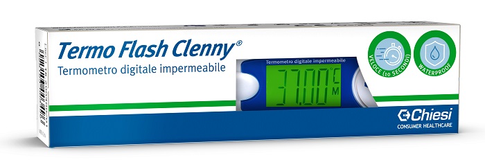 TERMOMETRO CLENNY TERMO FLASH PREDITTIVO 10 SECONDI WATERPROOF - Farmacia Artemisia di Montecuollo Dott. Angelo snc