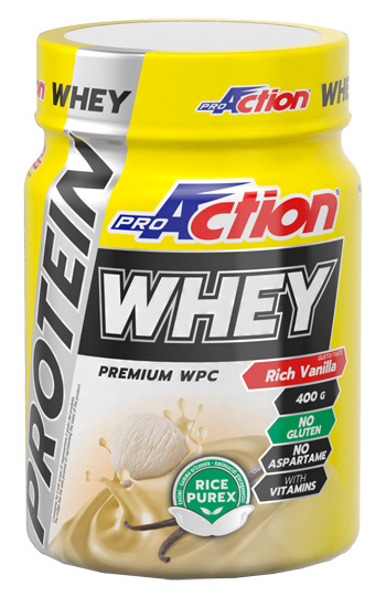PROACTION WHEY RICH VANILLE 400 G - Farmacia Artemisia di Montecuollo Dott. Angelo snc