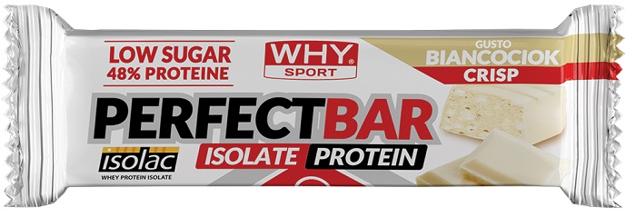 WHYSPORT PERFECT BAR BIANCOCIOK CRISP 50 G - Farmacia Artemisia di Montecuollo Dott. Angelo snc