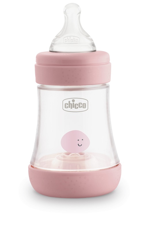 CHICCO BIBERON PERFECT 5 GIRL 150 ML IN SILICONE 1 FORO - Farmacia Artemisia di Montecuollo Dott. Angelo snc