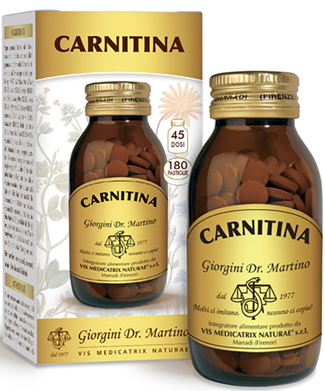 CARNITINA 180 PASTIGLIE - Farmacia Artemisia di Montecuollo Dott. Angelo snc
