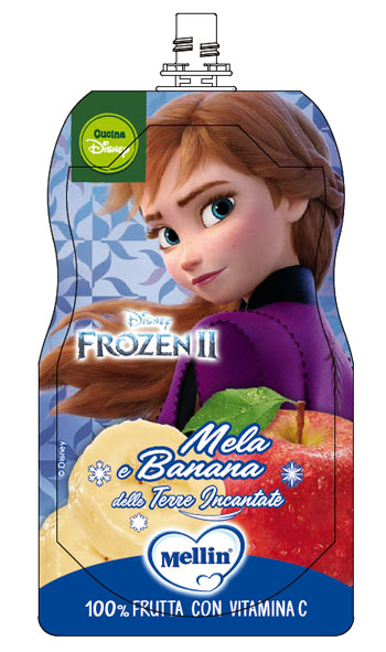 POUCH DISNEY FROZEN MELA BANANA 110 G - Farmacia Artemisia di Montecuollo Dott. Angelo snc