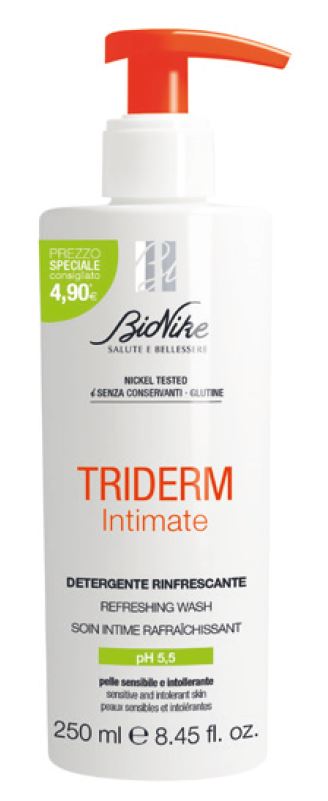 TRIDERM INTIMATE RINFRESCANTE 250 ML - Farmacia Artemisia di Montecuollo Dott. Angelo snc