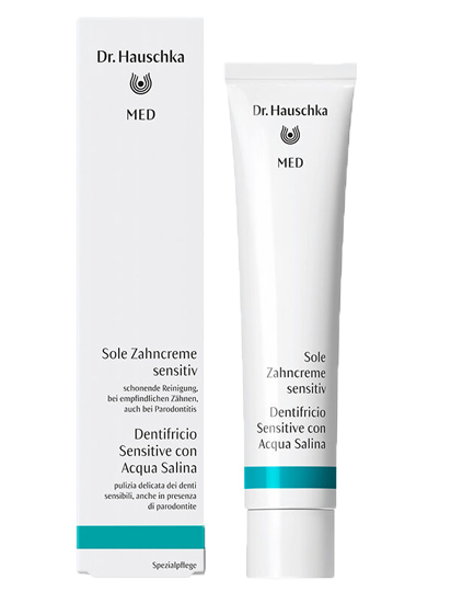 DR HAUSCHKA DENTIFRICIO SENSITIVE CON ACQUA SALINA 75 ML - Farmacia Artemisia di Montecuollo Dott. Angelo snc