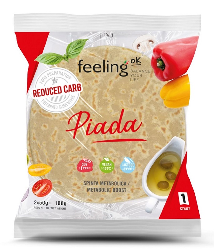 FEELING OK PIADA START 100 G - Farmacia Artemisia di Montecuollo Dott. Angelo snc