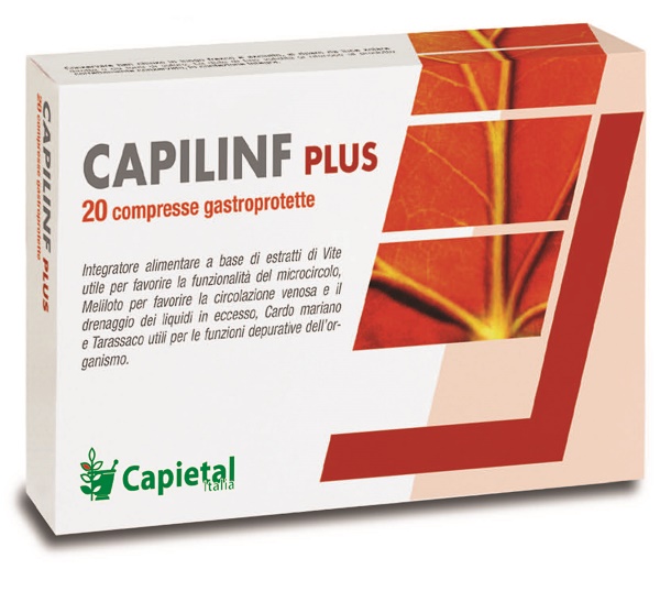 CAPILINF PLUS 20 COMPRESSE - Farmacia Artemisia di Montecuollo Dott. Angelo snc