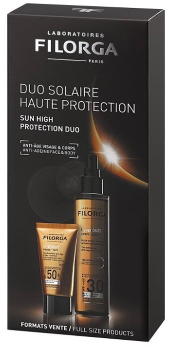 COFANETTO DUO UV-BRONZE UV-BRONZE FACE SPF50 + UV-BRONZE BODY SPF30 - Farmacia Artemisia di Montecuollo Dott. Angelo snc