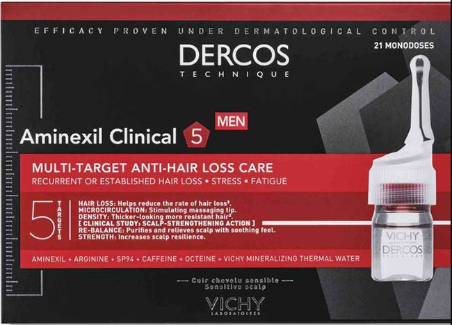 DERCOS AMINEXIL UOMO 12 FIALE 6 ML - Farmacia Artemisia di Montecuollo Dott. Angelo snc