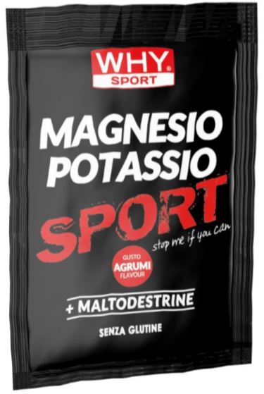 WHYSPORT MAGNESIO-POTASSIO SPORT AGRUMI MONODOSE 20 G - Farmacia Artemisia di Montecuollo Dott. Angelo snc