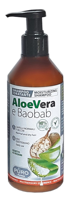 PURO SHAMPOO ALOE E BAOBAB 250 ML - Farmacia Artemisia di Montecuollo Dott. Angelo snc