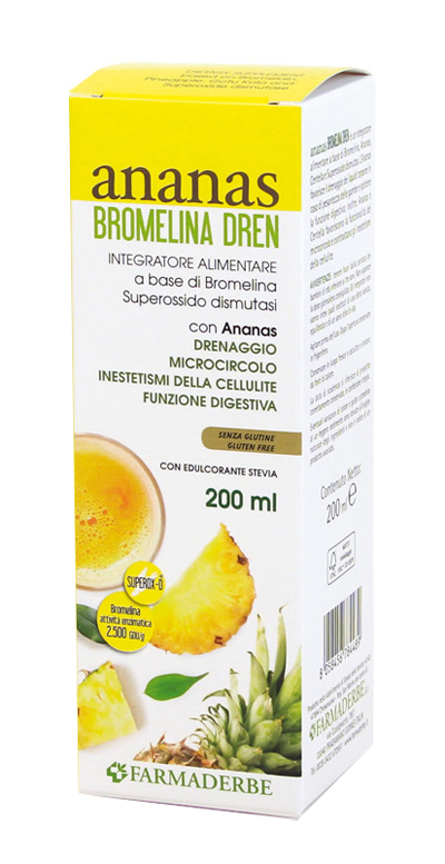ANANAS BROMELINA DREN 200 ML - Farmacia Artemisia di Montecuollo Dott. Angelo snc