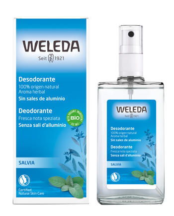 DEODORANTE SPRAY SALVIA 100 ML - Farmacia Artemisia di Montecuollo Dott. Angelo snc