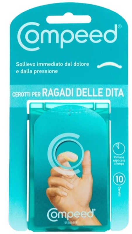 COMPEED CEROTTI PER RAGADI DITA 10 PEZZI - Farmacia Artemisia di Montecuollo Dott. Angelo snc
