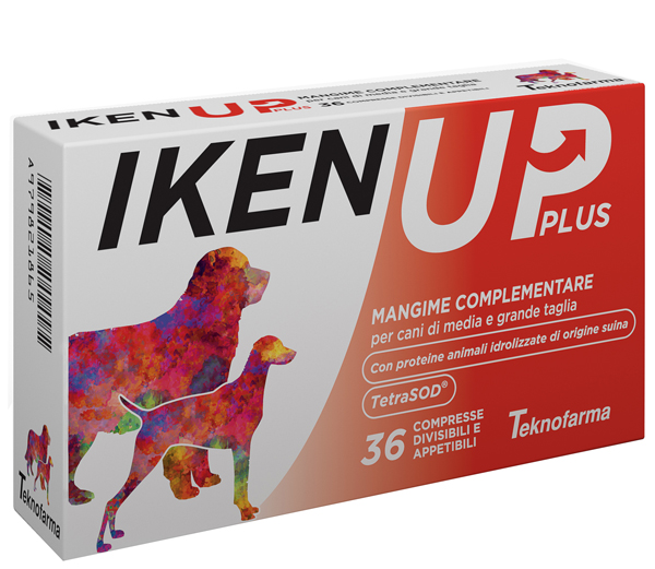IKEN UP PLUS CANI MEDIA GRANDE TAGLIA SCATOLA 36 COMPRESSE - Farmacia Artemisia di Montecuollo Dott. Angelo snc