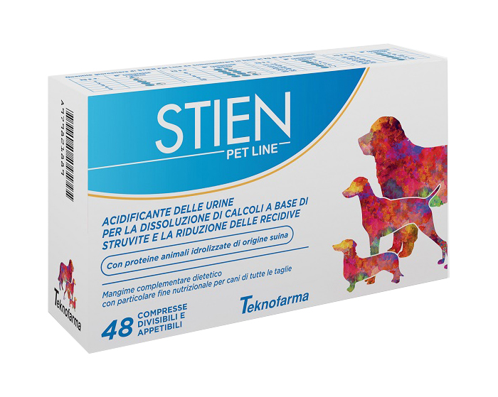 STIEN PET LINE CANI 48 COMPRESSE DIVISIBILI E APPETIBILI - Farmacia Artemisia di Montecuollo Dott. Angelo snc