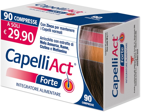 CAPELLI ACT FORTE 90 COMPRESSE - Farmacia Artemisia di Montecuollo Dott. Angelo snc