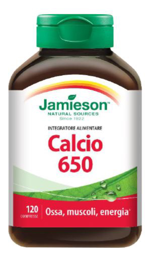 JAMIESON CALCIO 650 120 COMPRESSE - Farmacia Artemisia di Montecuollo Dott. Angelo snc