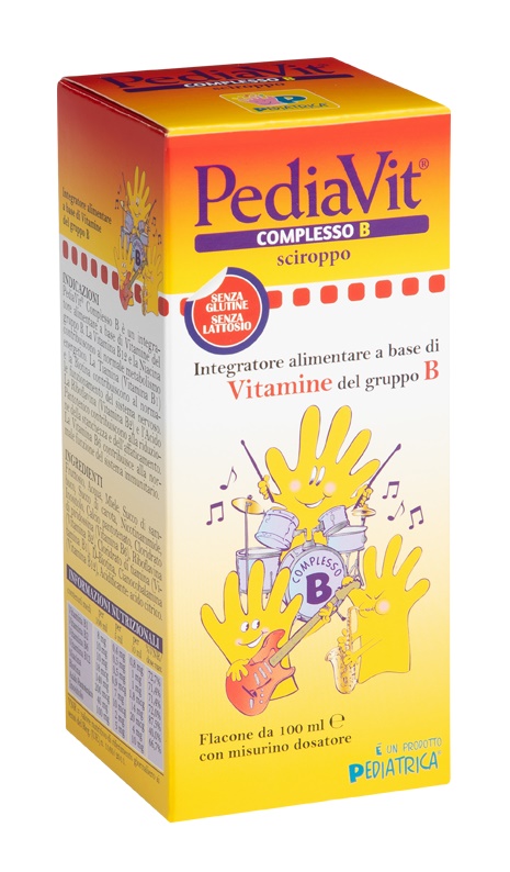 PEDIAVIT COMPLESSO B SCIROPPO 100 ML - Farmacia Artemisia di Montecuollo Dott. Angelo snc