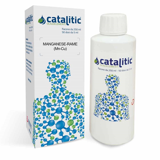 CATALITIC MANGANESE RAME MN-CU OLIGOELEMENTI 250 ML - Farmacia Artemisia di Montecuollo Dott. Angelo snc