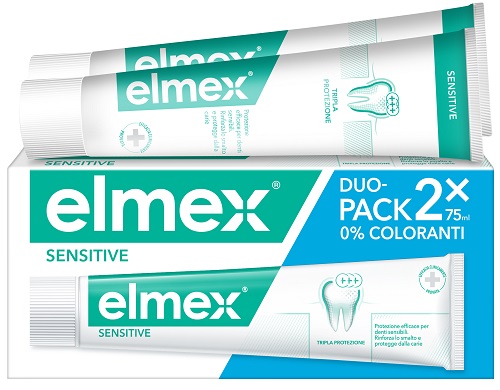ELMEX SENSITIVE DENTIFRICIO BITUBO 2X75 ML - Farmacia Artemisia di Montecuollo Dott. Angelo snc