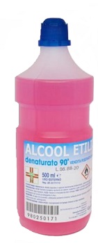 ALCOOL ETILICO DENATURATO 500 ML - Farmacia Artemisia di Montecuollo Dott. Angelo snc