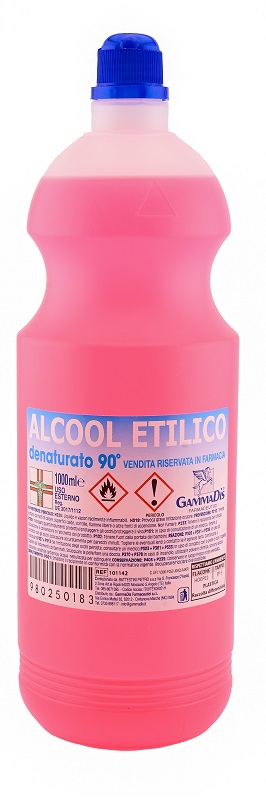 ALCOOL ETILICO DENATURATO 90 GRADI 1 LITRO - Farmacia Artemisia di Montecuollo Dott. Angelo snc