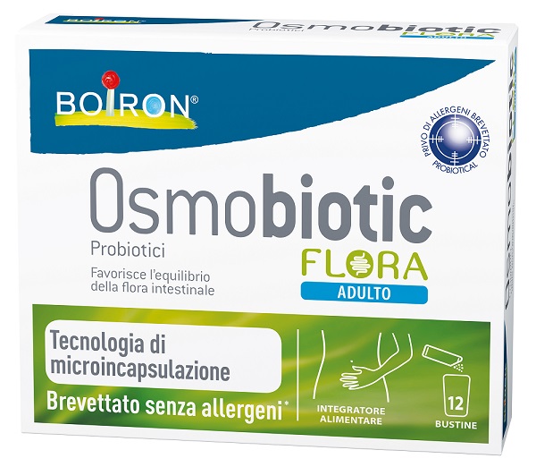 OSMOBIOTIC FLORA ADULTO 12 BUSTINE - Farmacia Artemisia di Montecuollo Dott. Angelo snc