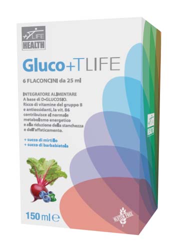 GLUCO+TLIFE 6 FLACONCINI X 25 ML - Farmacia Artemisia di Montecuollo Dott. Angelo snc