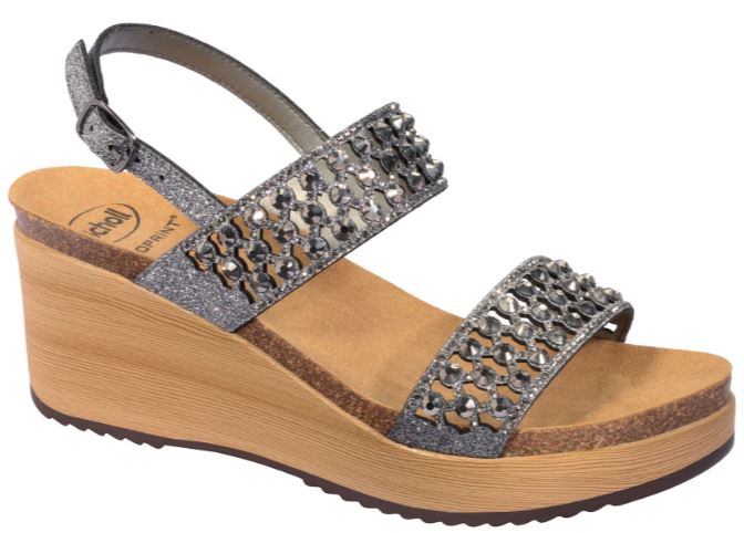 CASSIOPEA SYNSTRA-W PEWTER BIOPRINT ELEGANT FREETIME SIMILPELLE MICROFIBRA PU F 36 COLLEZIONE SS20 - Farmacia Artemisia di Montecuollo Dott. Angelo snc