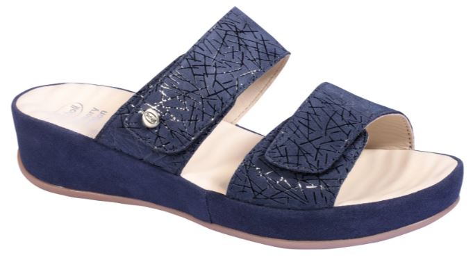 CHRISTY 2.0 PRINSUEBIS-W NAVY BLUE MEMORY CUSHION COMFORT PLUS PELLE PELLE TPR G 41 COLLEZIONE SS20 - Farmacia Artemisia di Montecuollo Dott. Angelo snc