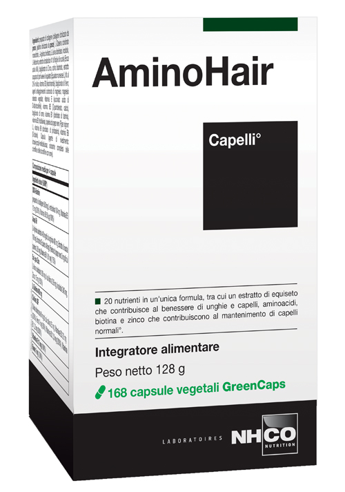 NHCO AMINOHAIR 168 CAPSULE - Farmacia Artemisia di Montecuollo Dott. Angelo snc