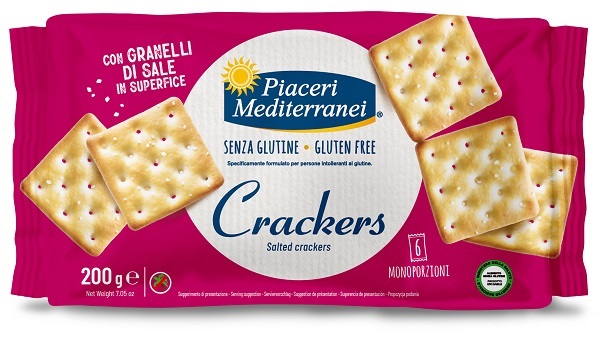 PIACERI MEDITERRANEI CRACKERS 200 G - Farmacia Artemisia di Montecuollo Dott. Angelo snc