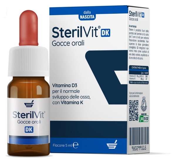 STERILVIT DK GOCCE 5 ML - Farmacia Artemisia di Montecuollo Dott. Angelo snc