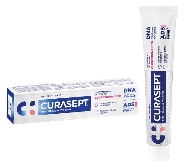 CURASEPT DENTIFRICIO 0,20 75 ML ADS+DNA - Farmacia Artemisia di Montecuollo Dott. Angelo snc