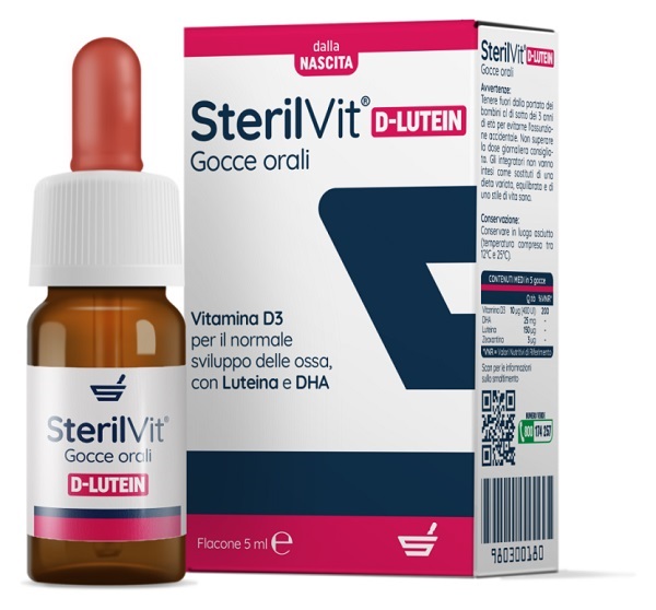 STERILVIT D LUTEIN DHA GOCCE 5 ML - Farmacia Artemisia di Montecuollo Dott. Angelo snc