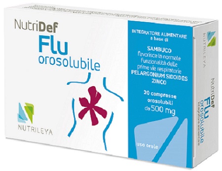 NUTRIDEF FLU OROSOLUBILE 20 COMPRESSE - Farmacia Artemisia di Montecuollo Dott. Angelo snc