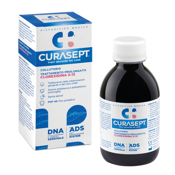 CURASEPT COLLUTORIO 0,12 ADS + DNA 200 ML - Farmacia Artemisia di Montecuollo Dott. Angelo snc