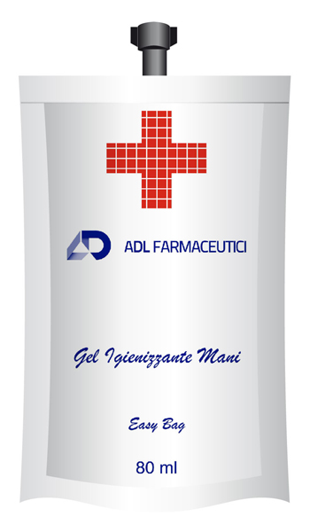 ADL FARMACEUTICI GEL IGIENIZZANTE EASYBAG 80 ML - Farmacia Artemisia di Montecuollo Dott. Angelo snc