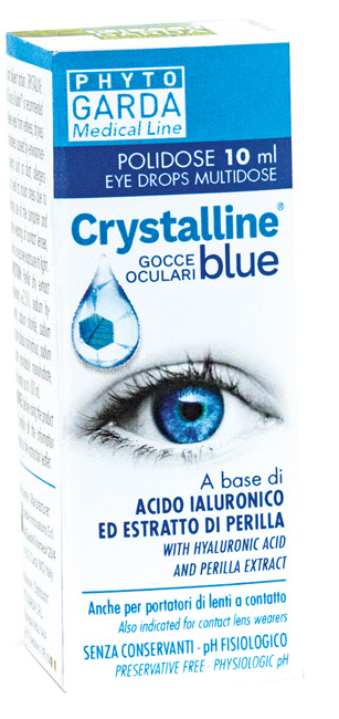 CRYSTALLINE BLUE GOCCE POLIDOSE 10 ML - Farmacia Artemisia di Montecuollo Dott. Angelo snc