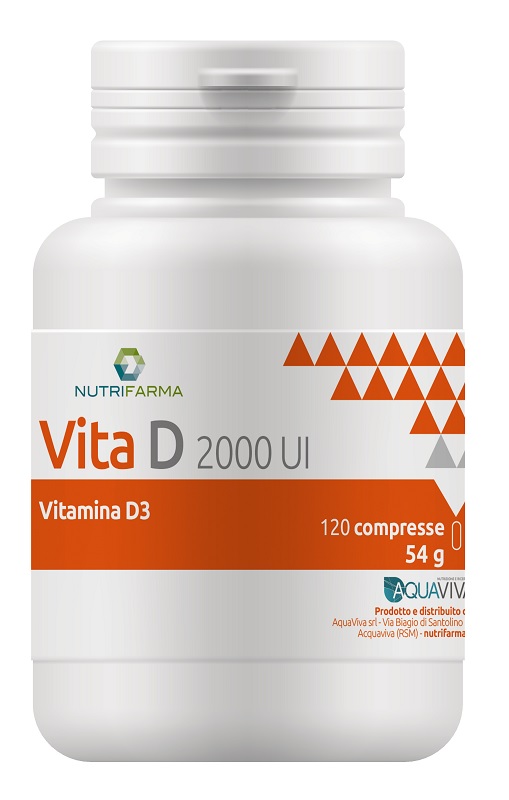 VITA D 2000UI 120 COMPRESSE - Farmacia Artemisia di Montecuollo Dott. Angelo snc