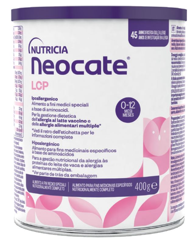NEOCATE LCP POLVERE 400 G - Farmacia Artemisia di Montecuollo Dott. Angelo snc