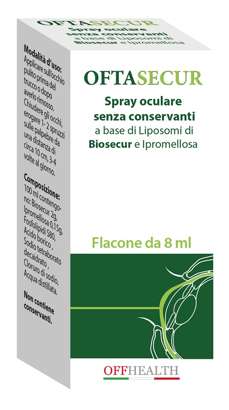 OFTASECUR BIOSECUR SPRAY OCULARE 8 ML - Farmacia Artemisia di Montecuollo Dott. Angelo snc