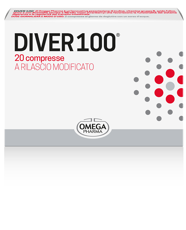DIVER 100 20 COMPRESSE - Farmacia Artemisia di Montecuollo Dott. Angelo snc