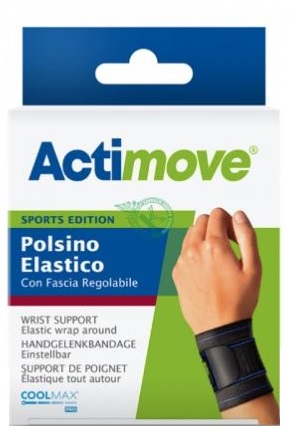 ACTIMOVE SPORTS EDITION POLSINO ELASTICO CON FASCIA REGOLABILE UNIVERSALE - Farmacia Artemisia di Montecuollo Dott. Angelo snc